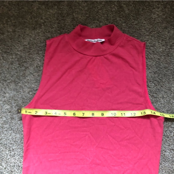 NWT Reformation Skyler Knit Sleeveless Mini Dress in Snapdragon Pink Size Small - Picture 12 of 13